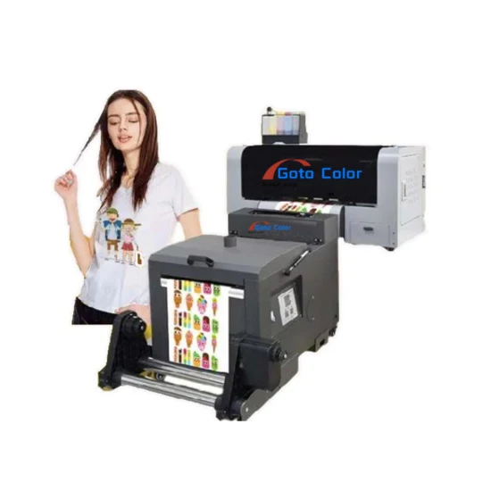 DTG Dtf Drucker Direct to Garment Pet Film Drucker Automatische Digitale T-shirt Druckmaschine 220 V für Stoff