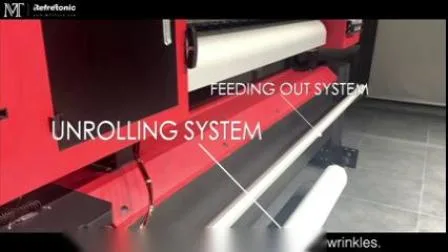 Mtutech großformatige digitale Direkt-zu-Stoff-Rolle-zu-Rolle-Sublimations-Textildruckmaschine