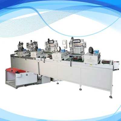 Vollautomatische Rolle-zu-Rolle-Textil-Satin-Etiketten-Siebdruckmaschine für Baumwolle, Sicherheitsgurte, Gummibänder und Twill-Klebeband